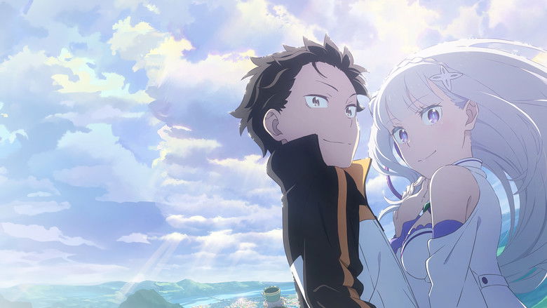 re zero kara hajimeru isekai seikatsu afişi